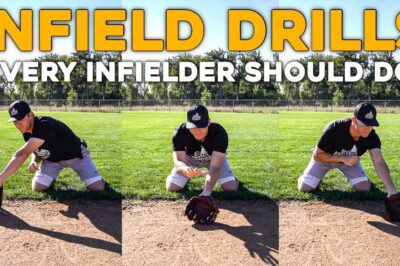 Quick Reflex Youth Baseball Fielding Drills & Techniques