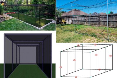 Home Batting Cage for Young Baseball & Softball Players: How to Build & Design