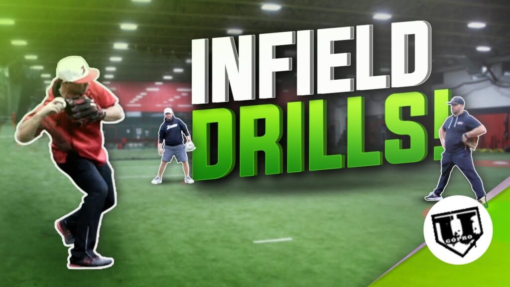 Body positioning is key in the Line Drill. This drill teaches players the right angle to approach the ball to field it cleanly and throw accurately.