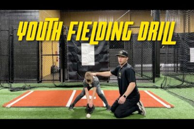 Infield Drills For Youth Baseball & Softball 8u-12u