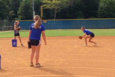 Softball Field Drills Girls 8u to 12u Fielding Coaching Tips & Guide